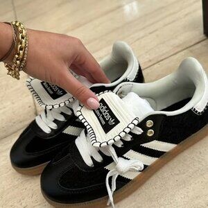 adidas Samba Pony Tonal Wales Bonner Core Black